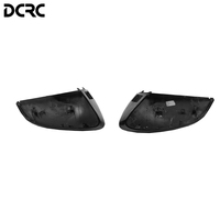 Coque de rétroviseur en fibre de carbone véritable forgée pour Audi A3 S3 RS3 8Y, remplacement de la coque de rétroviseur en carbone véritable