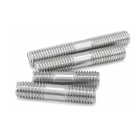 Astm A193 Stainless Steel AISI316 Plain Finish Round Head Stud Bolt B7 M22 M24 M27 M30 M33 M36 M39 M42 M45 M48 M52