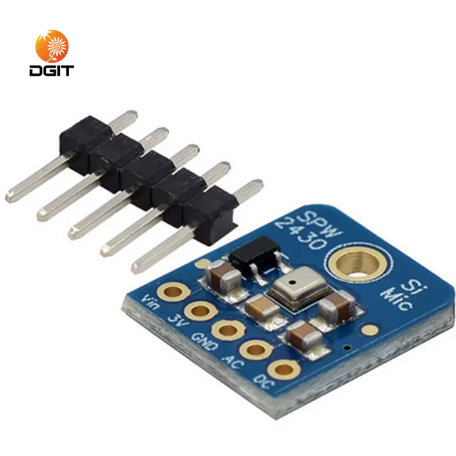 SPW2430 MEMS Silicon Microphone - Ultra-Sensitive Miniature Sound Detection Sensor for IoT/Consumer Electronics (Omnidirectional