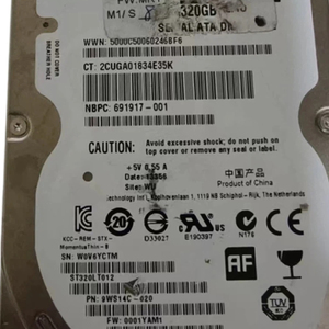 Disque dur en caoutchouc Isscx 320 Go pour Seagate 9ws14c-020 ST320LT012 Pièces d'imprimante F/W 0001YAM1 - Product Image 5
