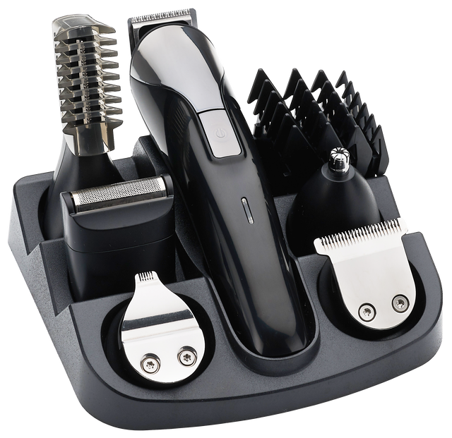 12-in-1 Multifunction USB Rechargeable Men's Grooming Kit Cord and Cordless Beard Trimmer Razor Hair for Clipper for Household