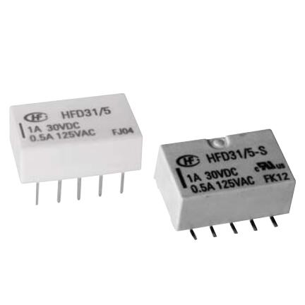 Relay two groups conversion 10-pin HFD31-24 (in-line)