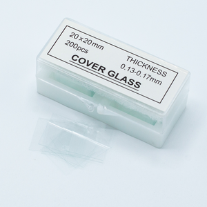 Personalizável Microscópio Quadrado Slides Laboratório de Ensino Médico para Test Glass Fabricadores OEM Suporte Veia Slide 100 Pcs MOQ - Product Image 6