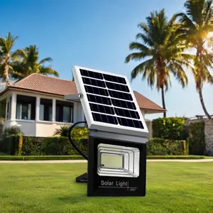 100w 200w 300w Outdoor Professional Stadium Sports Outdoor Ip67 Waterproof Remote Control Garden Projector LED Solar Flood Light