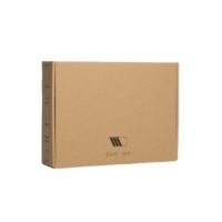 Boîtes d'expédition en carton kraft durables pour entreprises et expéditions, imprimées recto-verso ou recto simple, vente en gros usine