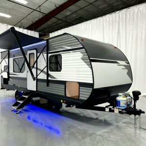 Caravane Mini 4x4 Moderne Économique pour 4 Personnes, Remorque de Camping Tout-Terrain en Fibre de Verre avec Douche et Toilettes, Aventure en Plein Air, Camping-car de Luxe - Product Image 1