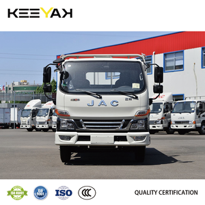 รถบรรทุกสินค้า JAC 4x2 150HP รถบรรทุกดีเซลขนาด3365มม. ปรับแต่งได้เลือกได้สำหรับการขนส่งในเมือง - Product Image 2