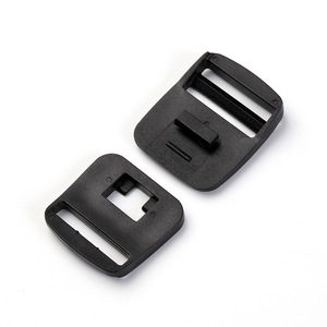<b>Plastic</b> <b>Sliding</b> Buckle 25mm Black Durable For Bags Adjustable Buckle Part J1098-25 - Product Image 1