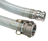 Kit de tuyau d'arrosage de 3 pouces, tuyau d'aspiration de 20 pieds, tuyau plat en PVC de 65 pieds avec accessoires pour l'industrie de l'irrigation
