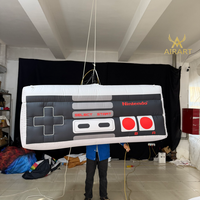 Ballon gonflable manette de jeu rétro pour décoration de fête, machine de jeu gonflable