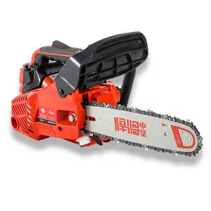 Top Handle Chain Saw 2 Stroke Chainsaw 25CC 2500 Gasoline Chainsaw For Sale