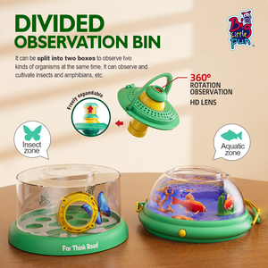 Jouets éducatifs d'été chauds Kit Nature Explorer <span class=keywords><strong>attrape</strong></span>-insectes en plastique avec <span class=keywords><strong>filet</strong></span> <span class=keywords><strong>papillon</strong></span> pour l'apprentissage en plein air - Product Image 1