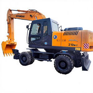 รถขุดล้อยางมือสอง สภาพดี ใช้งานได้เยี่ยม ขายดี ฮุนได 210w-7 รถขุดฮุนได 150w-7 200w-7 ราคาแข่งขัน - Product Image 1