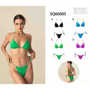 Maillot de bain une pièce grande taille, effet ventre plat, coupe conservatrice, monokini sexy, vert, tailles 44 46 48 50 - Product Image 1