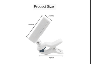 Accordeur électronique numérique chromatique Paisen Strobe pour guitare folk, ukulélé, basse, violon, écran LCD en plastique, lumière LED - Product Image 6