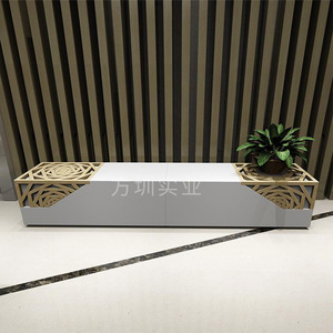 Mall Furniture <b>Metal</b> <b>Bench</b> With Decorative Pattern Indoor Chair For Shopping Mall - Product Image 2