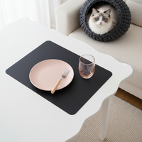 Tapis de cuisson en silicone antiadhésif personnalisé avec logo, dessous de plat, tapis de pétrissage de qualité alimentaire, écologique, moderne, 40*30cm, 10mm d'épaisseur
