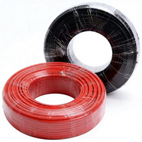 Cable Solar Industrial de Cobre Estañado XLPE, Aprobado, PV1-F H1Z2Z2-K 2.5mm2, Resistente a los Rayos UV, 1.5KV, 100m, 25 Años de Duración, para Construcción
