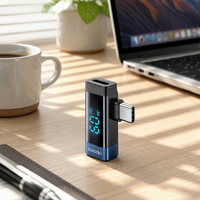Adaptateur OTG universel Toocki, interface Type-C, large compatibilité, alimentation PD 100W, statut de charge en temps réel pour smartphone et tablette