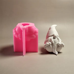 Moldes de fundición de resina hechos a mano para adornos decorativos DIY Moldes enanos de silicona de estilo Ins W0367 - Product Image 1