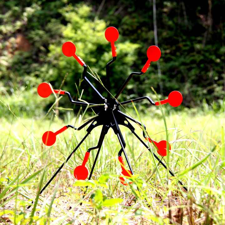 9mm Metal Ferris Wheel Spinning Target System for Bow Shooting ODM