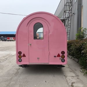 Mini Food Truck, Remorque à Café, Chariots de Petit-Déjeuner Rapide, Remorque Cuisine Mobile, Remorque BBQ d'Occasion - Product Image 3