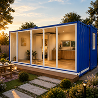 Casa Contenedor Expandible de Ensamblaje Rápido de 20 pies, 30 pies y 40 pies con Acabados Completos, Casa Contenedor Prefabricada de Acero