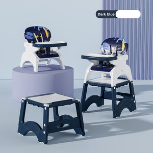 <span class=keywords><strong>Chaise</strong></span> haute bébé 6-en-1 convertible, siège <span class=keywords><strong>de</strong></span> jeu, rehausseur, plateau repas pour tout-petit, design moderne, durable, pliable, en plastique, pour repas - Product Image 6