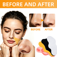 HDS Bandes nasales anti-points noirs à l'acide salicylique, masque nettoyant les pores sans huile pour tous types de peau, emballage individuel