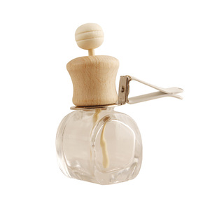 Flacon vide de 8 ml et 10 ml, rond, noir, avec bâtonnets en fibre, pour parfum de voiture DIY - Product Image 5