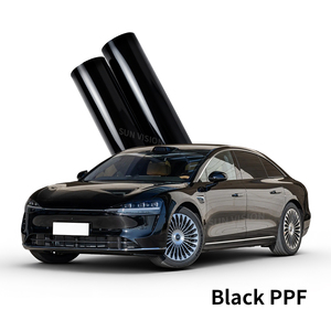 Película Protectora de Pintura de TPU PPF Premium, Rollo de Vinilo Mate Negro para Envolver Autos, Autocurable, Garantía de 10 Años, Película de TPU PPF de Alta Resistencia - Product Image 1