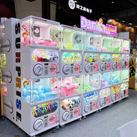 Machine à jetons en métal rose pleine grandeur pour jouets en capsule, machine Gashapon japonaise, machine Gachapon pour jouets