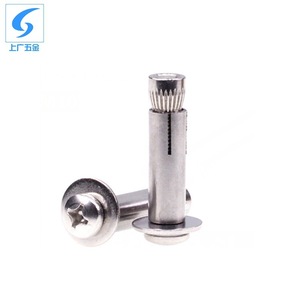 Tornillos de Expansión Internos de Acero Inoxidable 304 de Shanghái y Guangzhou, M6 M8 M10, Cabeza Plana, Phillips, Rosca Estándar Métrica - Product Image 2