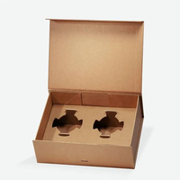 Insert en carton découpé sur mesure pour emballage, support en carton pour boîtes cadeaux