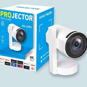 Projecteur Nx-1000 4K Hdmi Wifi Home Cinéma Portable Système Intelligent Android 10 - Product Image 1