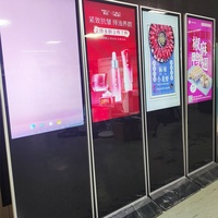 Affichage numérique interactif tactile IR de 49 pouces pour menu numérique, idéal pour les magasins et les kiosques de services publics