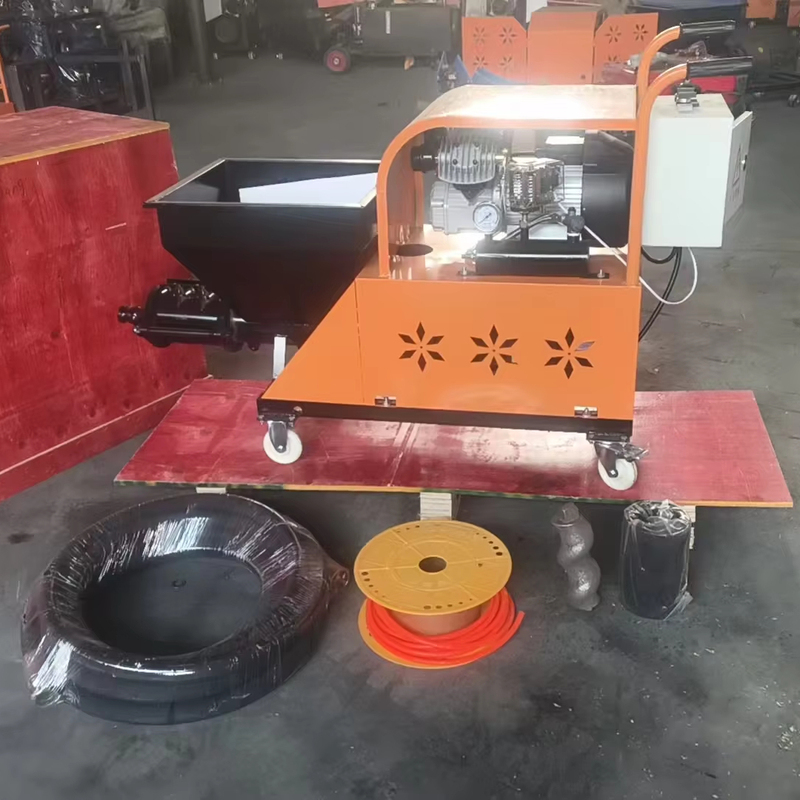 Electric Diesel Cement Plaster Spraying Machine