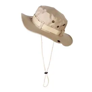 Safari Hat Promotional Men Women Jungle Bushes Hat Fishing Bucket Caps Outdoor Hiking Hat Safari Hats