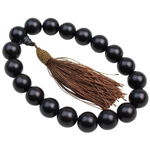 Ling Gusi Ebony Wood Pendant Car <b>Interior</b> <b>Accessory</b> Classical Style Prayer Beads For Rearview Mirror Gear Shift - Product Image 5