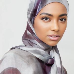 卸売印刷花柄スカーフ人気アラビアプリントモーダルヒジャブ - Product Image 2