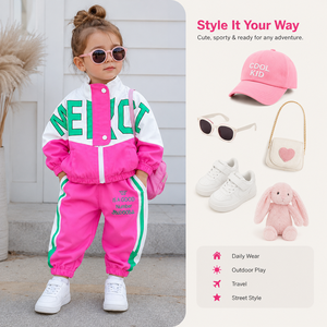 <span class=keywords><strong>Ropa</strong></span> Infantil, <span class=keywords><strong>Ropa</strong></span> de Primavera para Niñas, Conjunto de Dos Piezas de Primavera y Otoño, Estilo Coreano, Estilo Occidental - Product Image 3