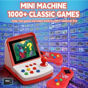 Wholesale Retro Mini <b>Arcade</b> <b>Console</b> 32GB 3.5 HD Display 9000 Games Dual Core Big Rocker <b>Classic</b> Game Machine Model A6 PLUS - Product Image 5