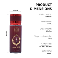 Brume Corporelle Parfumée de Luxe Longue Durée 110ml, Senteur Fruitée Florale Fraîche, Soin Quotidien Écologique pour le Corps, la Plus Populaire, Vente en Gros