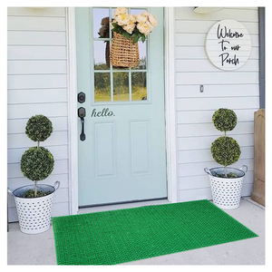 Trung Quốc Nhà Máy bán hàng trực tiếp PE nhựa nhân tạo Turf cỏ ngoài trời mat - Product Image 4