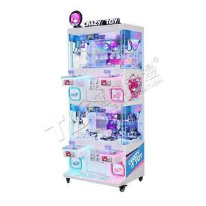 Tongli thiết kế mới đồng tiền hoạt động <span class=keywords><strong>4</strong></span> người chơi Claw máy trẻ em giải thưởng nhỏ đồ chơi cần cẩu bán hàng tự động <span class=keywords><strong>Arcade</strong></span> vui chơi giải trí Claw máy - Product Image 6