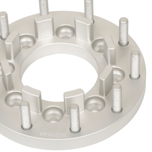 BOTRAK 8 à 10 cosses 1.25 pouces 8x6.5 à 10x225 19.5 "Rim Dually Semi Wheel Adapters Spacers <span class=keywords><strong>pour</strong></span> dodge Ram 2500 3500 Pickup 4x4 - Product Image 4