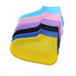 Wholesale Silicone Shoe Covers Reusable <b>Waterproof</b> Non-slip Rain <b>Socks</b> Rubber Shoe Protectors for Indoor and Outdoor Protection - Product Image 2