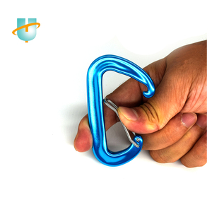ล็อคอัตโนมัติ <span class=keywords><strong>Rock</strong></span> <span class=keywords><strong>Climbing</strong></span> <span class=keywords><strong>Carabiner</strong></span> คลิป CE Certified 12kn/5KN Heavy Duty Carabiners - Product Image 4