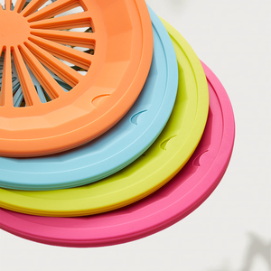 Wholesale New Hot Selling Plastic Circular <b>Tray</b> Multi Functional Food Storage Rack for Household Kitchen Vegetable Drain - Product Image 6