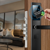 Cerradura inteligente inalámbrica para apartamento de casa de lujo, cerradura electrónica Ttlock, aplicación de tarjeta de llave, teclado sin llave, cerradura de puerta de entrada, tarjeta Rfid